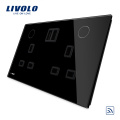 Livolo Smart Home Remote 13A Double UK USB Socket VL-W2C2UKRU-11